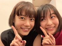 「可愛い尊い」「たまりません」杉咲花、森七菜との仲良し2ショットにファン歓喜