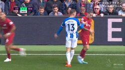 「なんだチミは！」プレミアで“一触即発”の珍場面 三笘薫の同僚が見せた“変なツッコミ”に反響