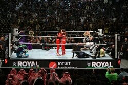 美貌は健在…レジェンド女子レスラー“サプライズ復帰”にファン歓喜 全身レッドのラバースーツ姿に「鳥肌立った」