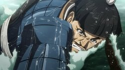 アニメ「キングダム」5期5話、ボロボロの渕が時間稼ぎをする姿に「胸熱です」「ほんっっっとかっけえ」と感動