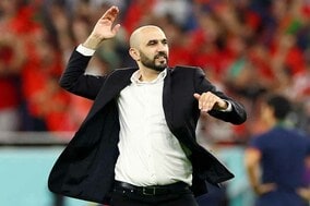 【W杯】モロッコ監督、偉業に「我々はロッキー・バルボアだ」　感極まった胸中吐露「涙を流さずにはいられなかった」