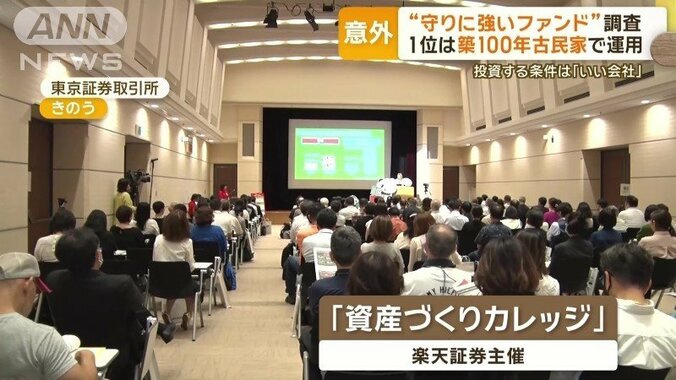 夜の証券取引所のイベント