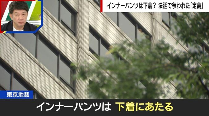インナーパンツは下着？法廷で争われた「定義」