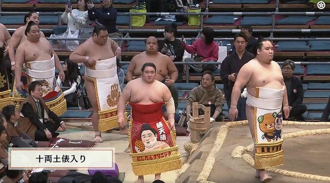 大相撲で“本人に激似”化粧まわし「こういうカラクリ人形ありそう」「再現度高すぎ」ファン騒然 2枚目
