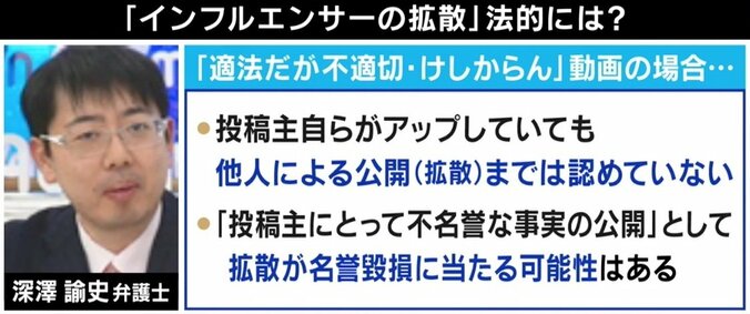 インフルエンサーも“同罪”？ ひろゆき氏「僕には正義か分からない」未成年の“炎上動画”拡散の是非 5枚目