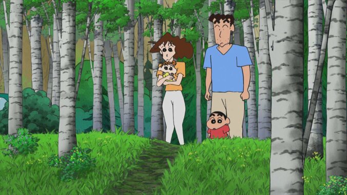 クレヨンしんちゃんが『ポツンと一軒家』とコラボ！　大ヒットソング「オラはにんきもの」も新バージョンに 2枚目