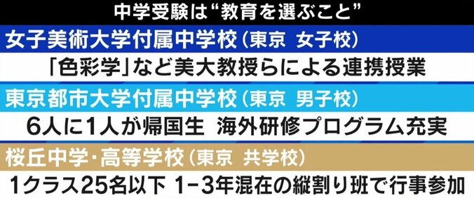 「親の学歴コンプレックスのリベンジと考えないで」少子化でも中学受験者数は増加 “ゆる受験”ブームも…当事者が明かす苦労 4枚目