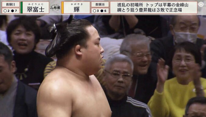 闘牛士にもなれた？ 翠富士