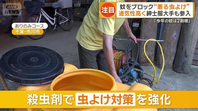 殺虫剤で虫よけ対策を強化