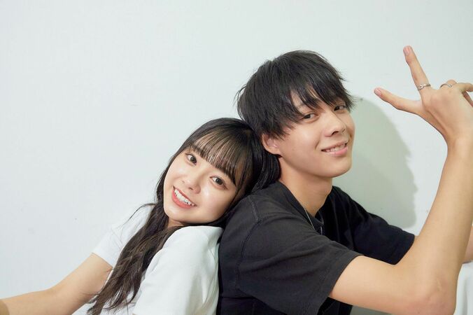 『今日好き』人気カップル・あやの（増田彩乃）＆はるひと（石川悠人）「僕が求めているタイプ」「幸せです」ラブラブの2人に直撃 7枚目