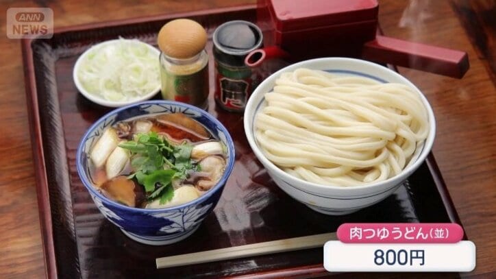 肉つゆうどん