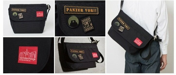アニメ『ガールズ＆パンツァー 最終章』“Manhattan Portage”とコラボ　 カスタマイズ可能なメッセンジャーバッグ発売