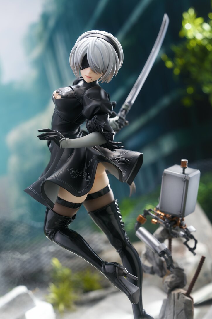 [Photos/Images] "2B" from Anime "NieR:Automata Ver1.1a" is now a 1/7 scale figure!