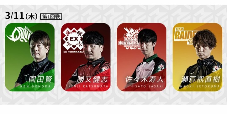 レギュラーシーズン最終章・前編 ボーダーぎりぎりTEAM雷電の命運は…／麻雀・Mリーグ