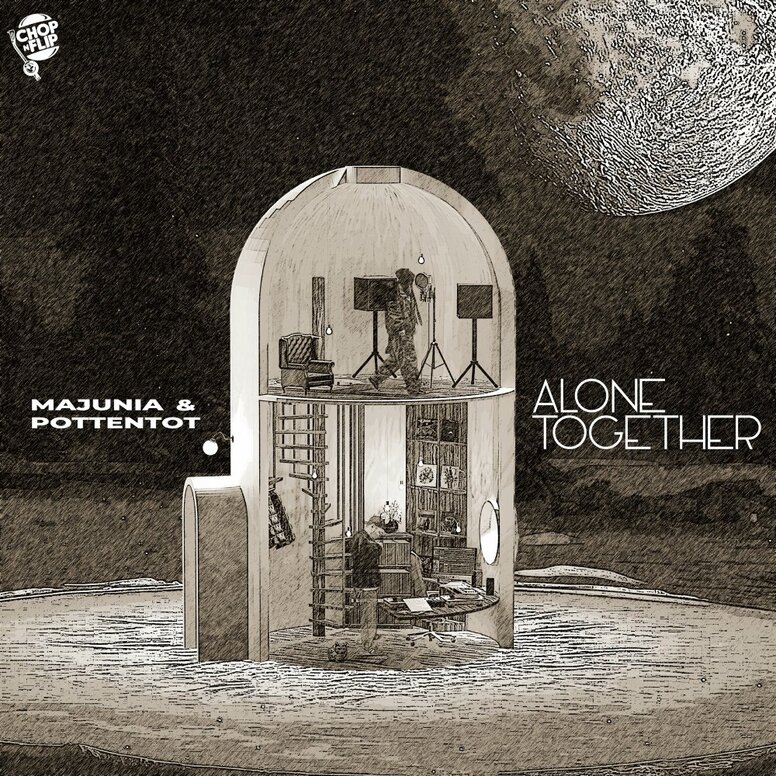 呼煙魔のラッパー名義、MAJUNIAが遂にアルバム・リリース。広島出身のビートメイカーPOTTENTOTとタッグ。