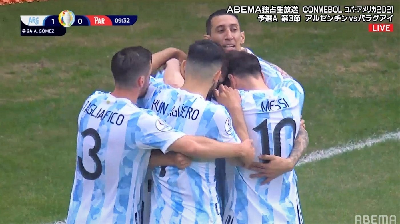 メッシとディ マリア リアル キャプテン翼 のような 黄金 コンビを発動 アルゼンチンを決勝トーナメントに導く サッカー Abema Times