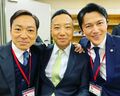 福山雅治、市川猿之助・香川照之と”スーツ姿3ショット”を披露 「龍馬伝を思い出します」の声も