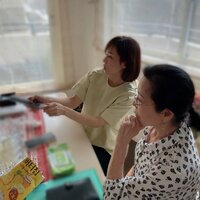 花田虎上『嫁と姑』