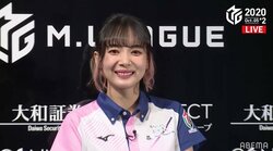 2年目は開幕日から自信たっぷり！モデル雀士・岡田紗佳、自らデザインのユニフォームで初勝利／麻雀・Mリーグ