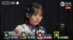 今シーズンは“異常事態”役満クラスに珍しい親倍満が頻発 美女雀士の目もぱっちり「とんでもねえなｗ」／麻雀・Mリーグ