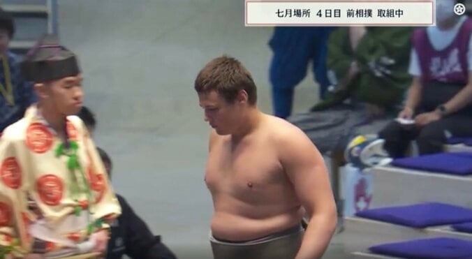 36年ぶり“英国出身力士”が「大化けしそう」 強敵に電光石火の秒殺劇「風格ある」「男前」爽やかなイケメンぶりにも熱視線 4枚目