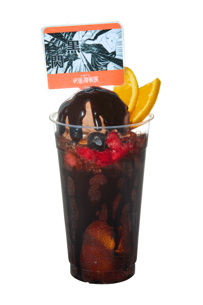 【写真・画像】＜虚式「茈」＞パンケーキなど世界観を表現したオリジナルメニューが登場！芥見下々『呪術廻戦』展コラボカフェ開催　2枚目