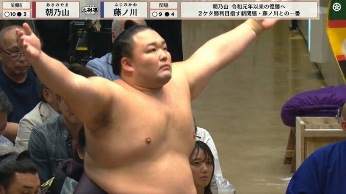 「こんなの泣ける」「見たことない」朝乃山、取組前に“まさか”の所作 負けられない一番であふれた思いにファン感涙 5枚目