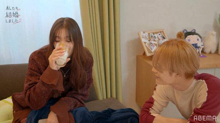 塩野瑛久、足立梨花に朝からデレデレ!甘えモード全開の夫に「かわいいな」『私たち結婚しました2』第7話