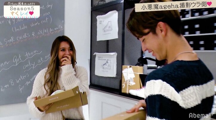 さくレイ「小悪魔ageha」2ショット企画の裏側に密着！レイがさくらにサプライズプレゼント