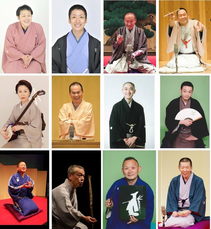 柳亭市馬、笑福亭仁智ら総勢12名が出演する夢の寄席が実現!『第二回ABEMA寄席』生放送決定