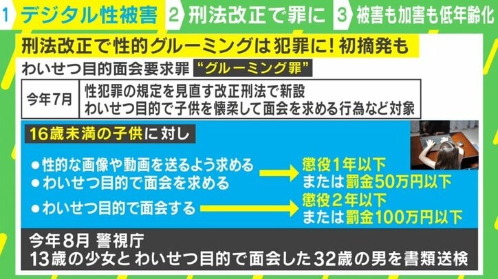 「子どもを手なづけて性的な写真を要求」 海外からの被害も?“SNSグルーミング”の巧妙な手口