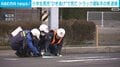 小学生男児“ひき逃げ”で死亡 トラック運転手の男逮捕
