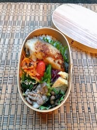 飯田圭織『息子弁当♪♪銀だら西京焼き☆』