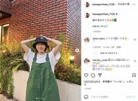 「人類の限界を超えている」「何着ても可愛い」川口葵の“クシャッと笑顔”のオーバーオール姿に絶賛の声