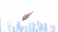【映像】空中姿勢がアート!20メートルから飛び込む「ハイダイビング」
