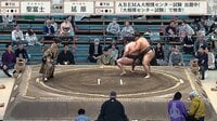 【映像】幕下力士が決めた館内騒然の「特殊技」