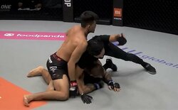 「こんな終わり方あっていいのか」実況が思わず叫んだパウンドフィニッシュ、レフェリーの判断に賛否