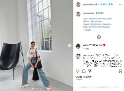 新木優子、編み込みヘアで私服ショット披露 「どう考えても私服の美しさじゃない」「顔が小さすぎる」の声