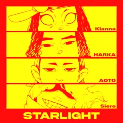 Kianna、HARKA、AOTO、Sieroの4人のニューカマーが参加した新曲「STARLIGHT」がリリース