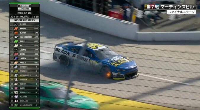 【写真・画像】レーシングカーの屋根に“謎の物体”…捉えた正体に「こういう仕組みか」「これはわかりやすい」納得の声　1枚目