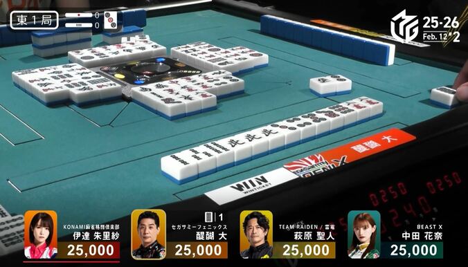 醍醐に嬉しい跳満スタートダッシュ