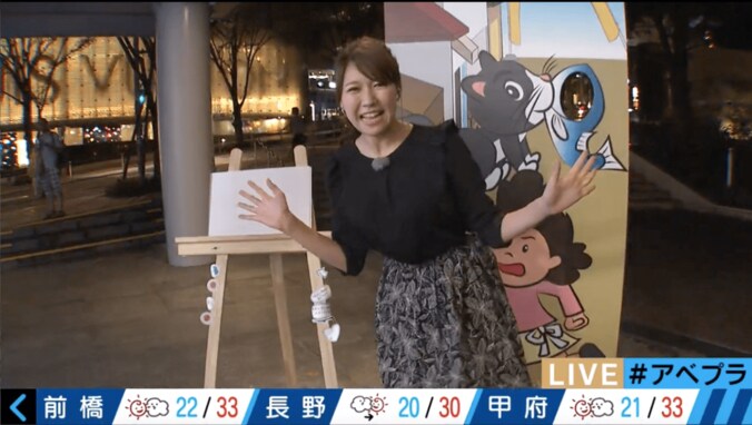 【美人コスプレ気象予報士まとめ】過去に「全力坂」出演が発覚！　天気予報でも全力坂 9枚目