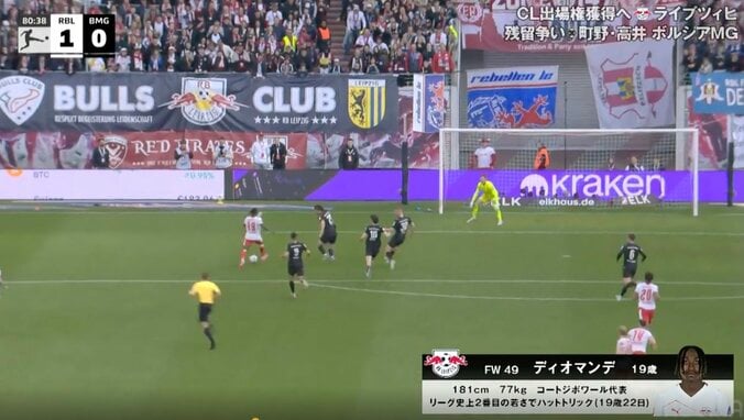 「バケモノかよ！」衝撃の“113キロ爆速弾丸ゴール”炸裂「すげえ速い」「見えねえ」“コートジボワールの怪物”が叩き込んだ一撃にファン戦慄 3枚目