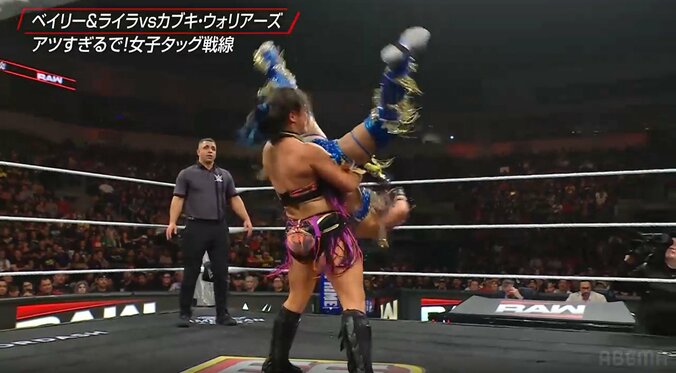 ライラのガットレンチ・パワーボムが炸裂