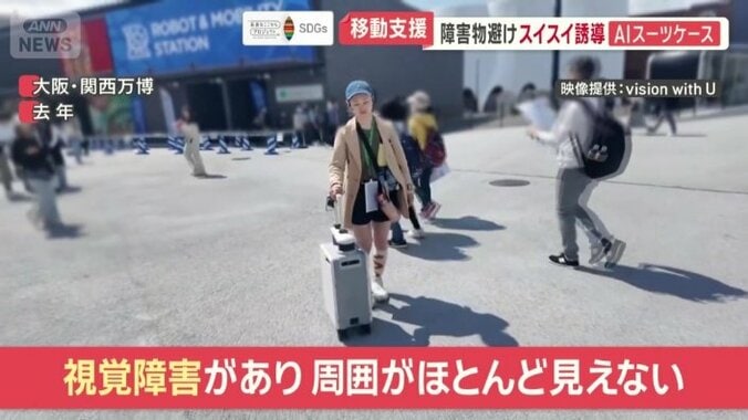 大規模な実証実験の様子