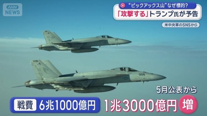 5月に公表した費用から約1兆3000億円増加