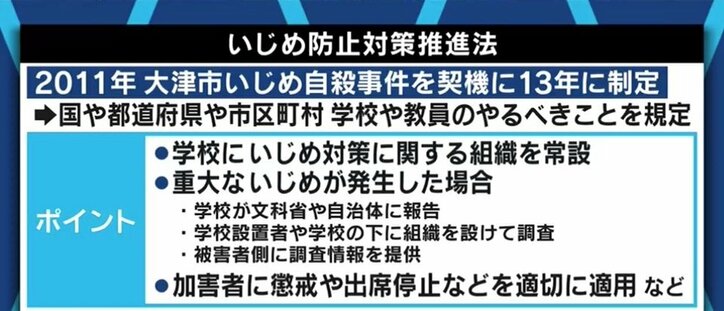 施行から8年が経過も現場に浸透しない「いじめ防止対策推進法」…立憲・小西洋之議員「現場が法律を学んでいない」