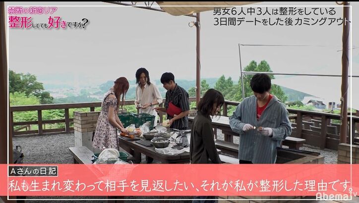 過去8回整形、メンテに数百万…綴られた「整形日記」にE-girlsも衝撃！男女6人のうち3人が整形している恋愛リアリティーショー 1枚目
