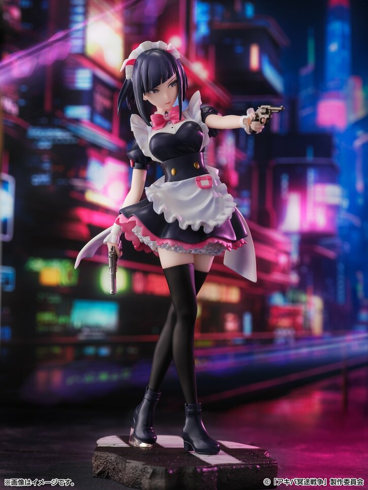 【写真・画像】アニメ『アキバ冥途戦争』より、「万年嵐子」がフィギュアになって登場!9月20日まで予約受付中 12枚目