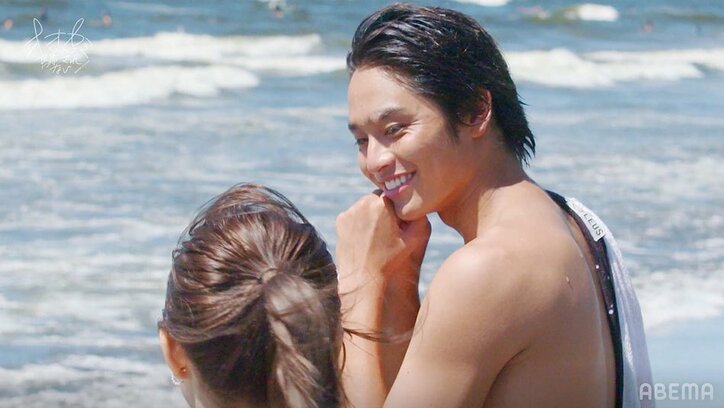 「見てて」佐藤ノアに想いを寄せる平原颯馬、カッコよすぎるサーフィン姿とさり気ないアプローチに神尾楓珠も「大人」と称賛『オオカミくん』第4話